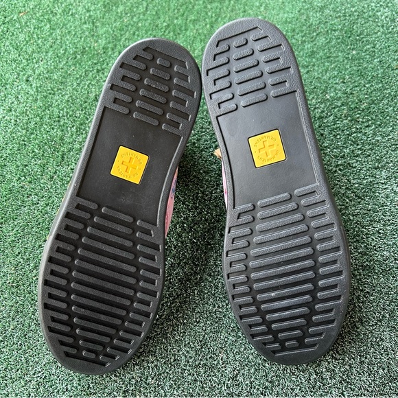 NWT Dr. Martens Sheridan Rainbow Suede Boot Pink 10 - Picture 8 of 14